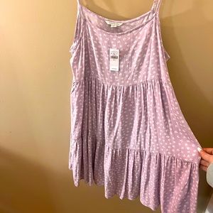 American Eagle Lavender Sundress Size Large. New with tags !!
